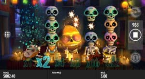 Esqueleto Explosivo slot 20 free spins