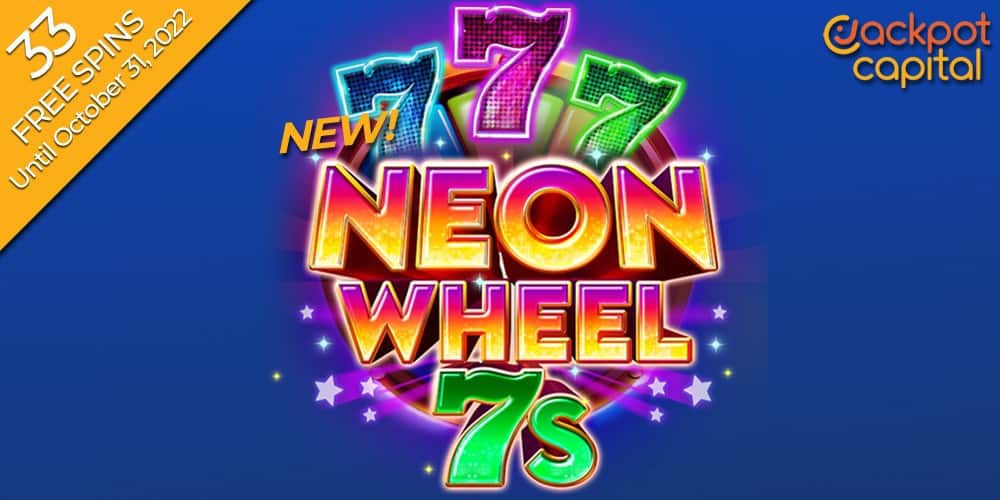 Neon Wheel 7s slot game